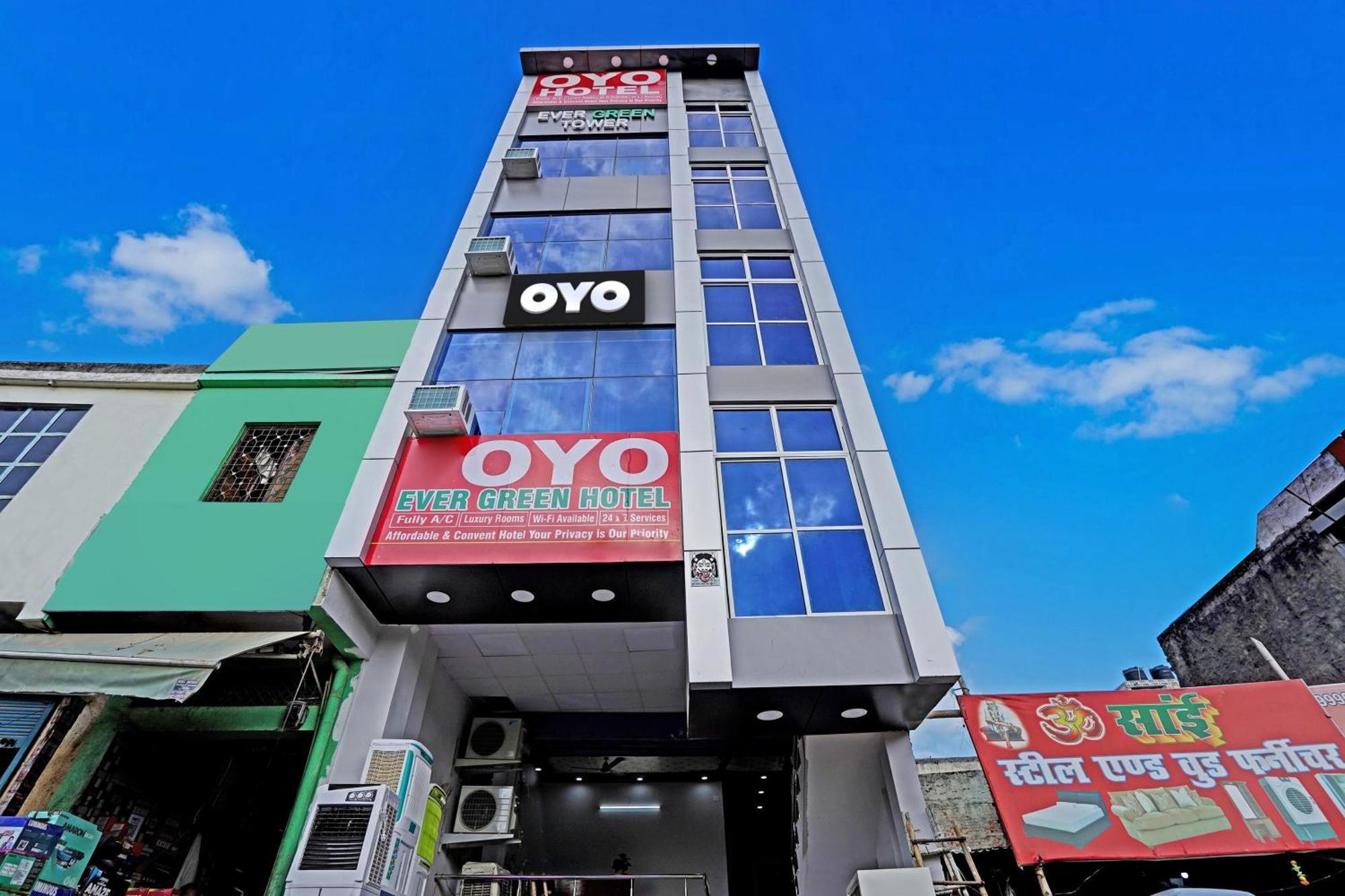 Oyo Flagship Evergreen Tower Hotel Ghaziabad Εξωτερικό φωτογραφία